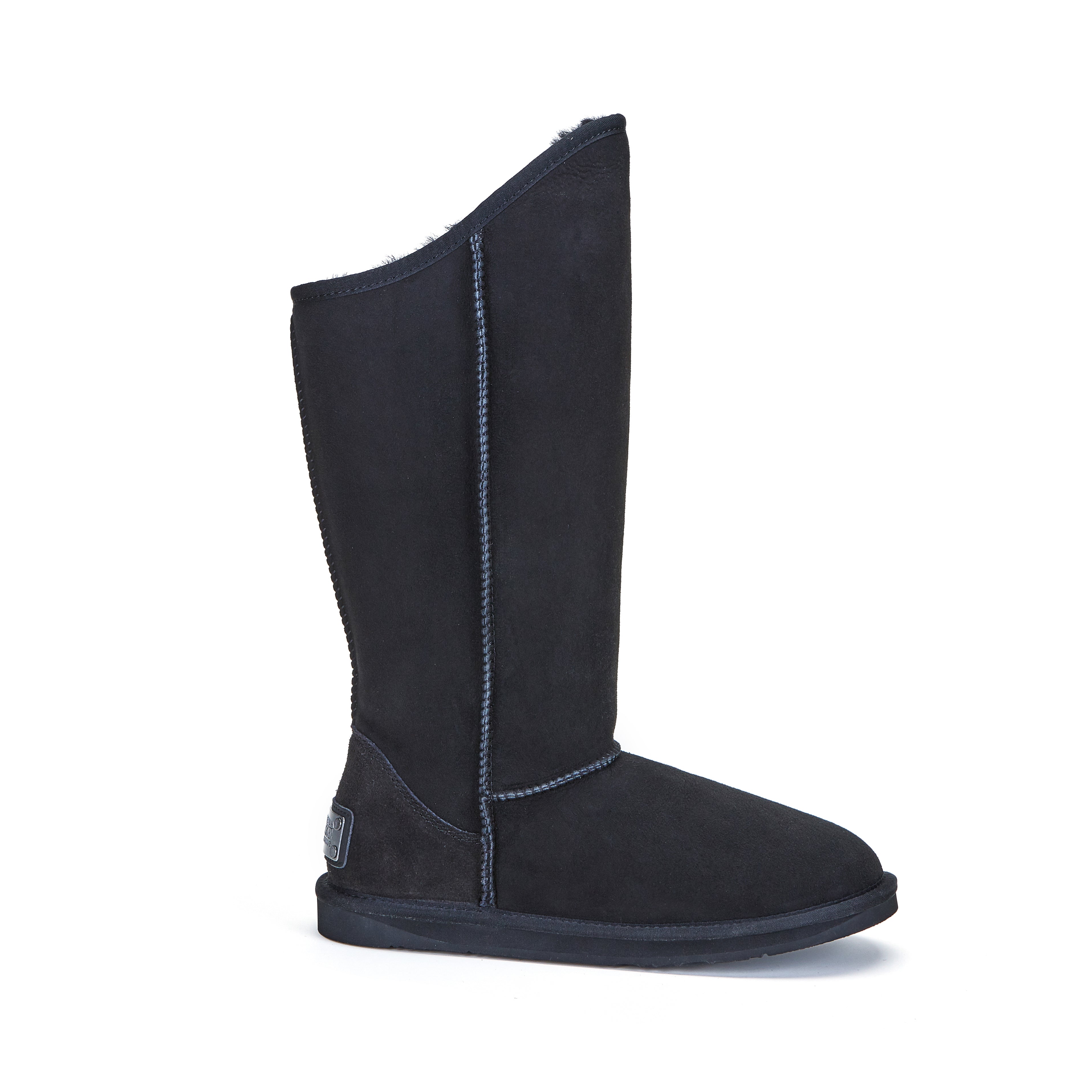 Women's classic shop tall black uggs