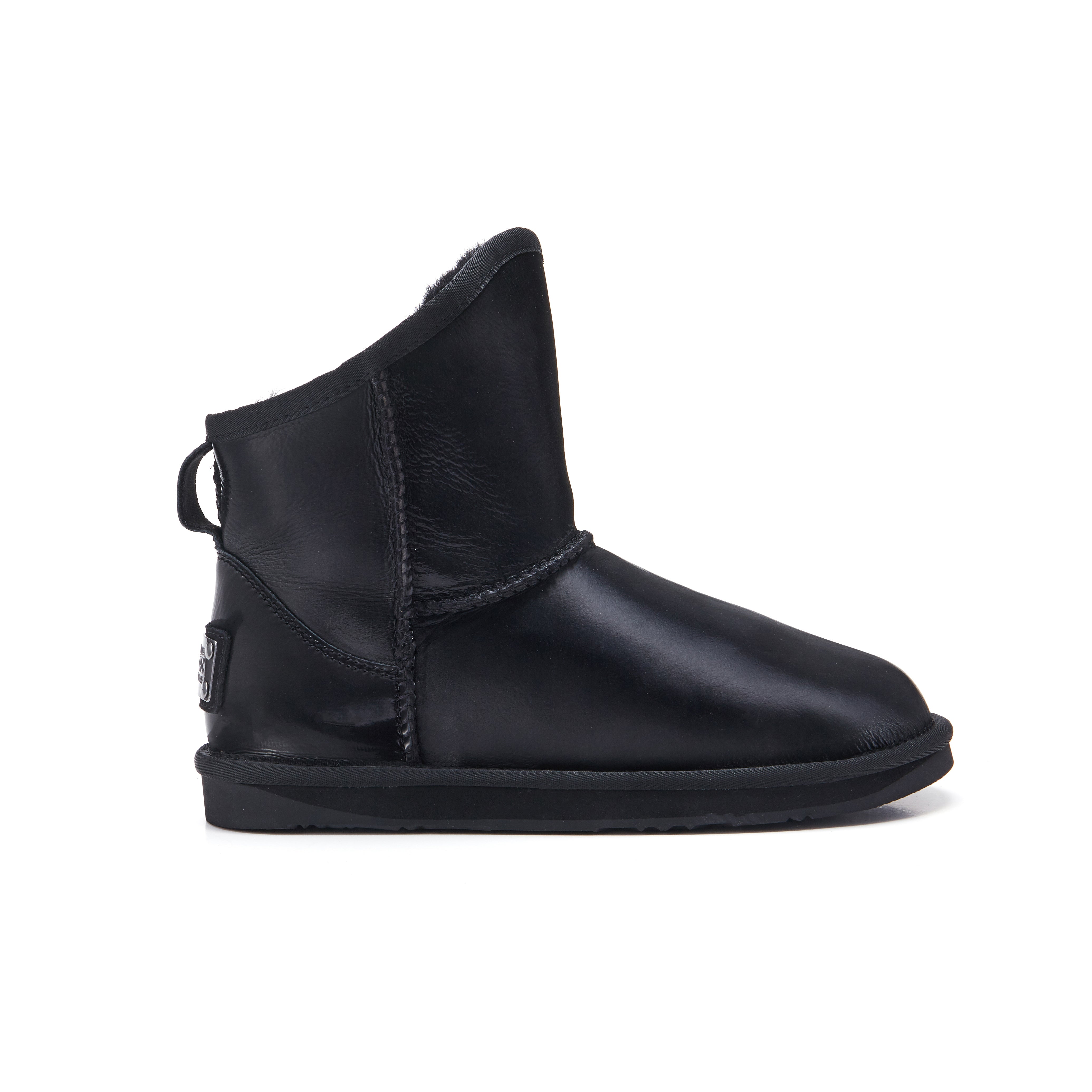 Luxe take on the classic ugg style pull on sheepskin boot in extra