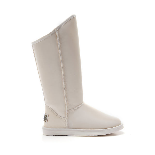 Luxe classic Cosy pull on ugg style tall boot with our trademark